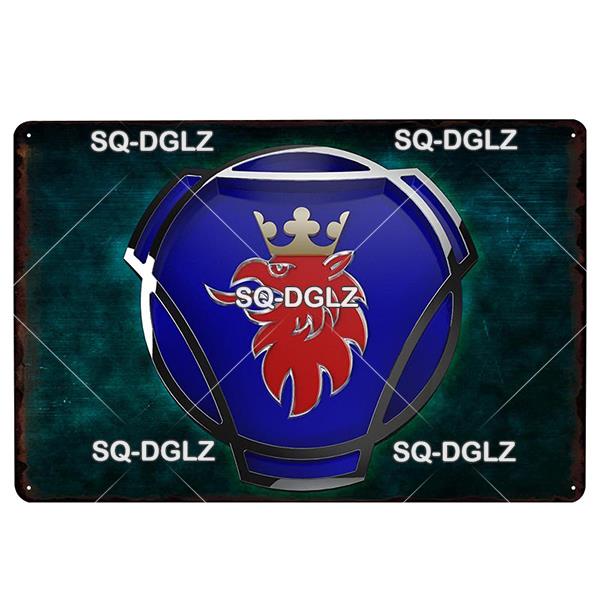 Металлическая табличка DAF Винтажная табличка Грузовик Жестяная табличка Настенный декор Для бара Паба Металлические изделия Ретро Вечеринка Постер Подарок На заказ Оптом