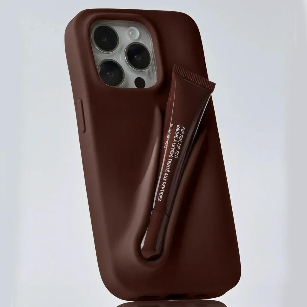 Осенний новый Rho DIY помада помада силиконовый чехол для iPhone 16 15 14 13 12 11 Pro Max Plus держатель телефона защитный чехол
