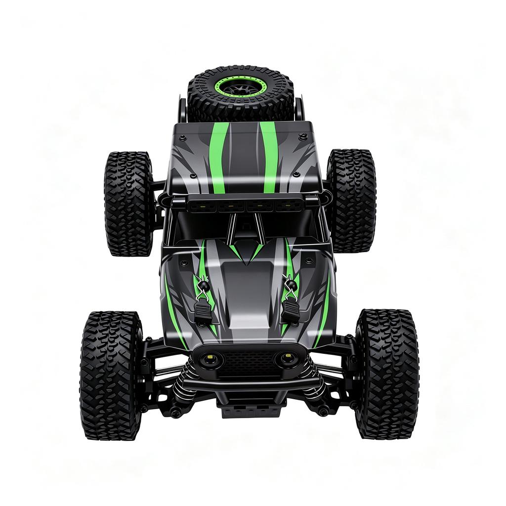 Радиоуправляемая машина 1:18, 2,4 ГГц, 4WD, высокая скорость 45 км/ч, внедорожник с дистанционным управлением и светодиодными огнями