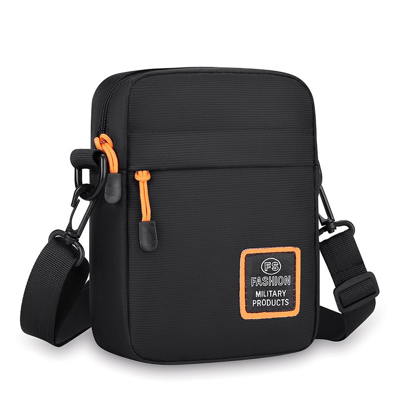 Мужская водонепроницаемая повседневная сумка через плечо, многофункциональная сумка для отдыха на открытом воздухе, сумка для телефона