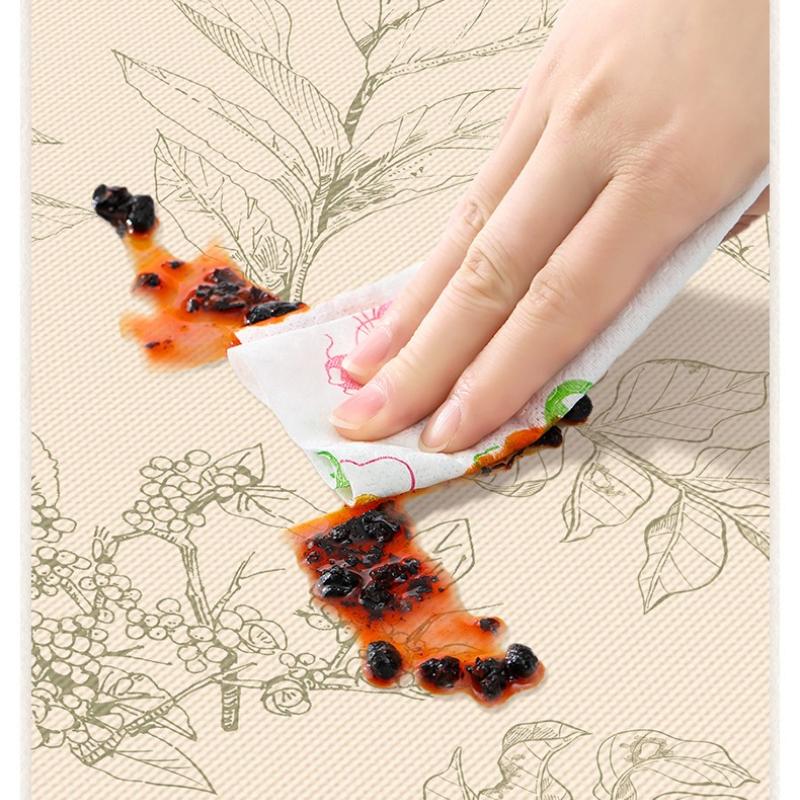 Ретро скатерть противоскользящий бесшумный коврик на стол декоративная ткань из ПВХ используется для прямоугольных овальных и круглых обеденных столов гостиной столовой