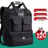 Heavy-Duty Double Shoulder Tool Backpack: Durable, Thickened, Multi-Functional, Large Capacity for Electrician Repairs