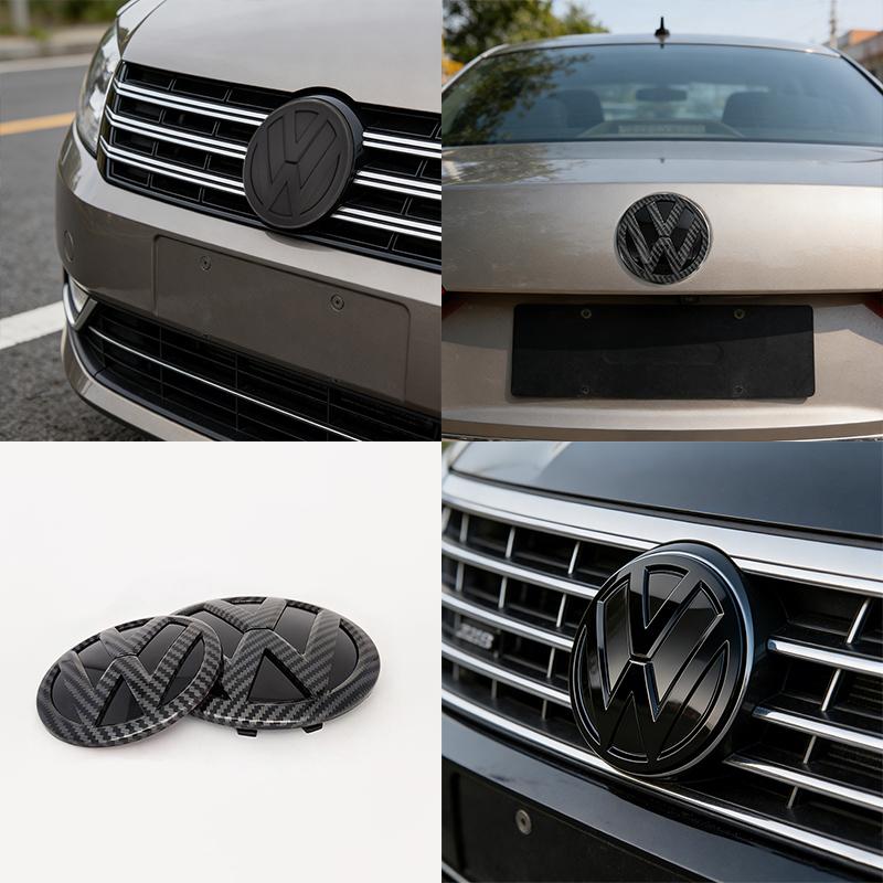 T25For Volkswagen VW Passat B8 2016 2017 2018 Logo Car Badge Hood Front Grille Rear Trunk Emblem Decoration Replacement Accessories