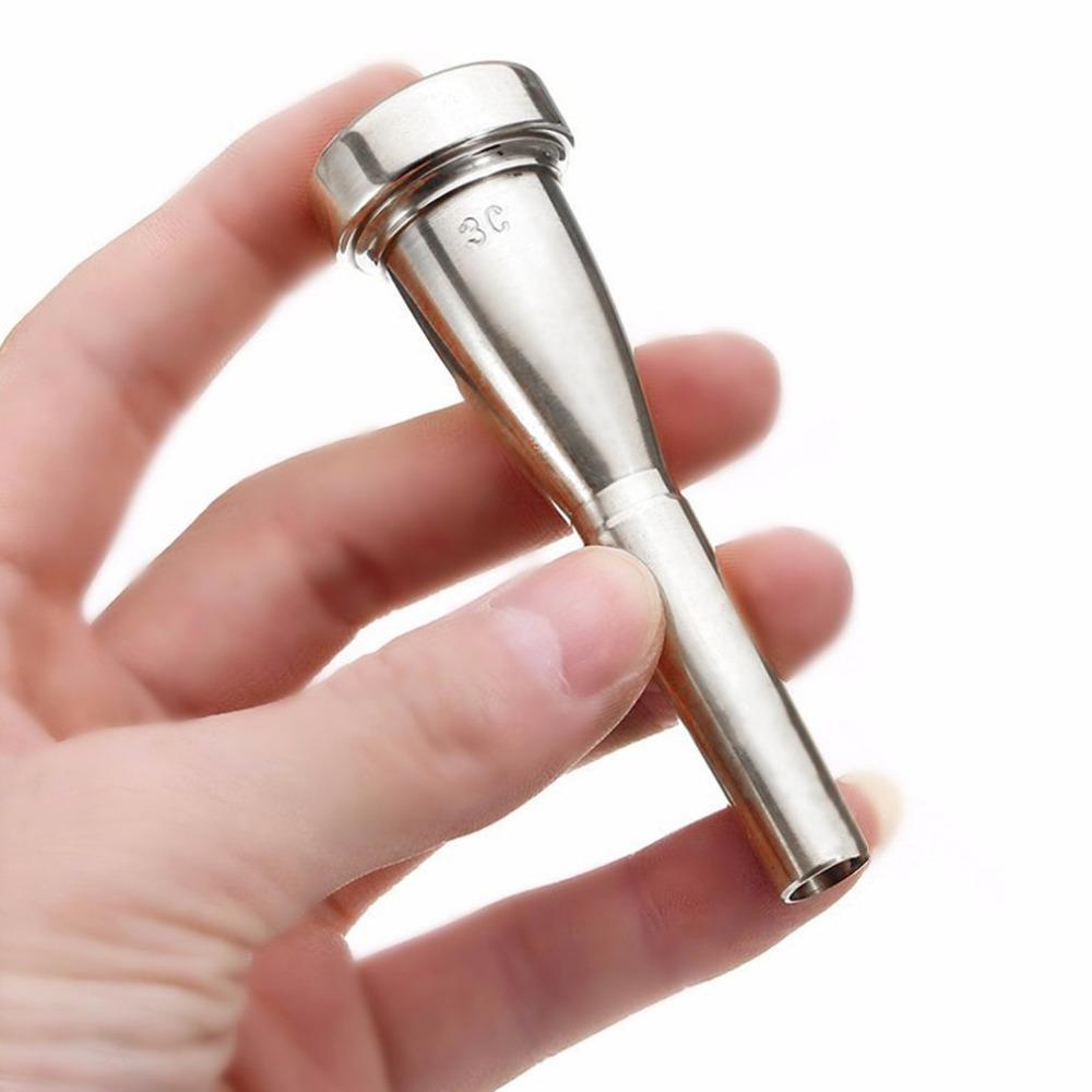 3C/5C/7C Mouthpieces Musical Instrument Accessories Universal Performance Trumpet Mouthpieces Bullet-Tip Trumpet Mouthpieces