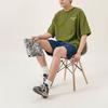 New Balance Мужская футболка с опущенными плечами, зеленая, AMT22353-GEH