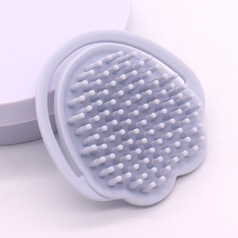 Indoor Outdoor Pet Cleaning Brush Soft Silicone Dog Bath Brush Pet Cleaning and Massaging Tool