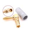 Cleqee Banana Plug Right Angle Gold 8pcs CL-BP08