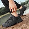 Fashionable Men Outdoor Hiking Casual Shoes High-Quality Anti Slip Wear-Resistant Sole Sports Hiking Shoes Branded Leather Shoes