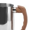 600ml Capacity Stainless Steel Frothing Cup Dripless Spout Milk Frothing Pitcher  Cappuccino Making