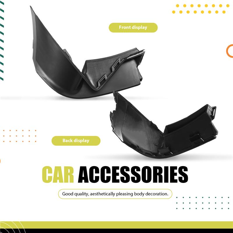 A70X-Car Front Bumper Air Channel Trim Panel 51118058557 51118058558 For BMW X6 F16 2013-2019 35Ix 28Ix 30Dx 50Ix