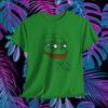 Футболка с мемом Лягушка Пепе 4Chan Смешная Хлопок Зеленая унисекс
