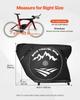 Triathlon Bike Travel Bag, Transport Bicycle Storage Carry Bag with TSA Lock & Dual Zipper, Triathlon Bicycle Case Max. Wheelbase 106 cm for Travel,