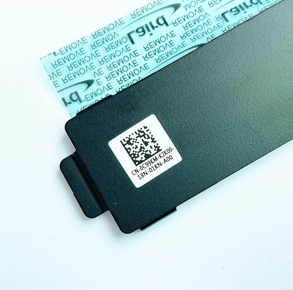 MOQIAN Радиаторная накладка M.2 2280 для SSD, Тепловой щит для жесткого диска, Замена для игрового ноутбука Dell Alienware X17 R1, Радиатор для SSD C99KM 0C99KM