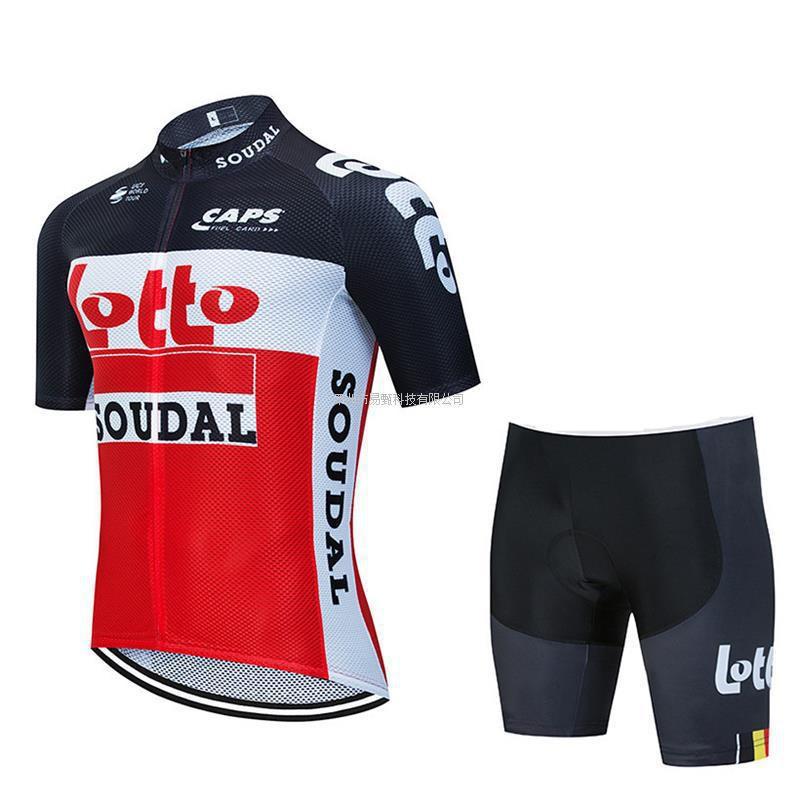 Men Women Cycling Jersey Set Short Sleeve Quick Dry Breathable Performance Kit Fall Ride