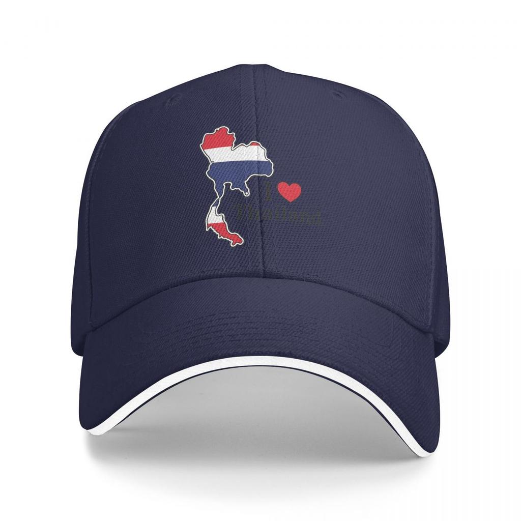 Я люблю Таиланд Бейсболки Snapback Бейсбольные кепки Дышащие Повседневные Кепки Для улицы Унисекс