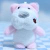 Cute Cartoon Dog Plush Toy Keychain Fluffy Bag Pendant Doll For Animal Lovers
