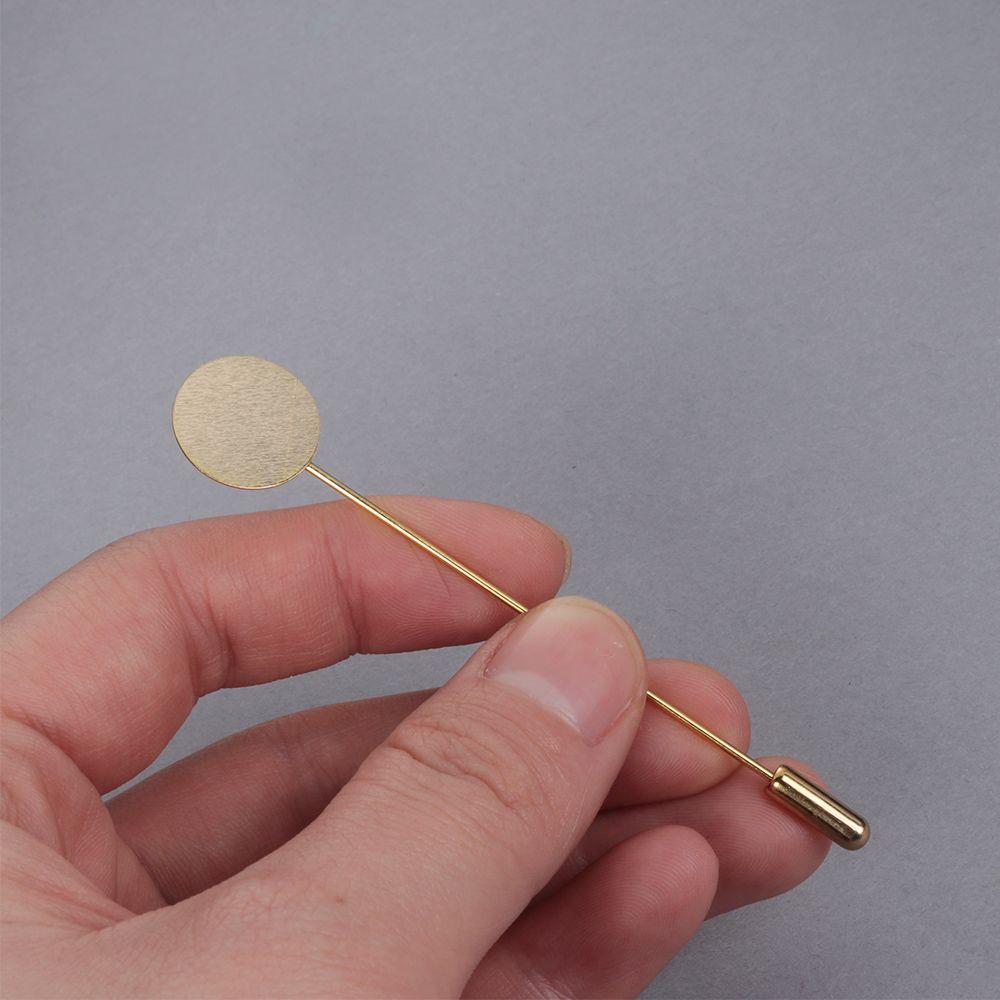 10 шт./компл. золотое и серебряное платье, ювелирные изделия, поднос для изготовления кабошонов, камея, броши, аксессуары, булавка