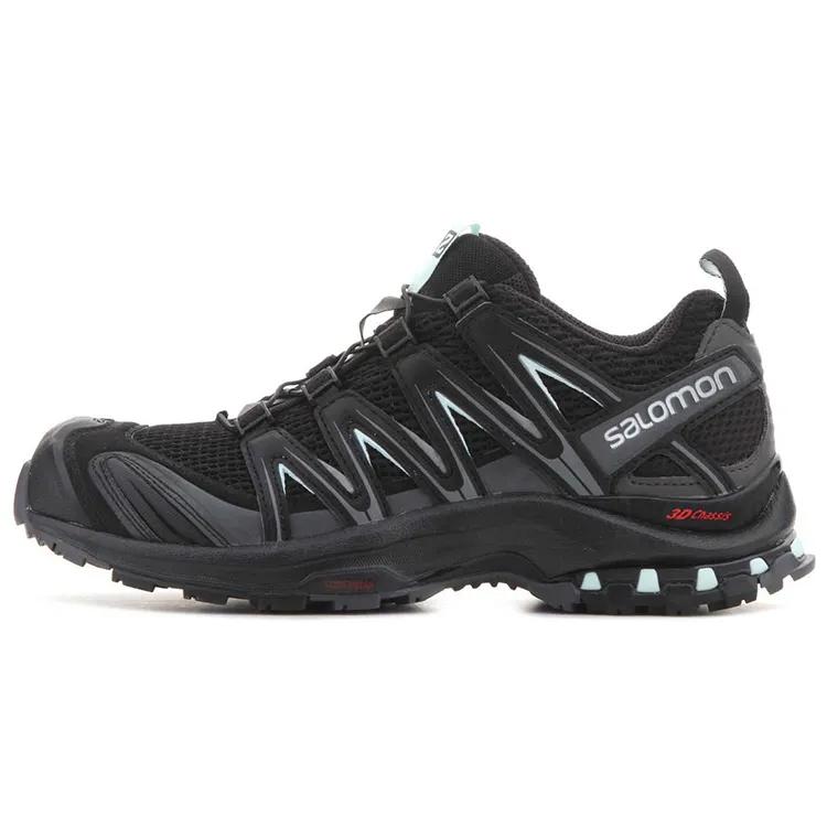 SALOMON XA PRO 3D Comfortable Low top Mountaineering Shoes Women's Black (Unisex) Running Shoes L39326900