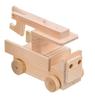 Heiwa Industries MOCCO Wooden Craft Kit, Crane Truck, Wooden Toy, Craft Vehicle, Ages 6 and Up