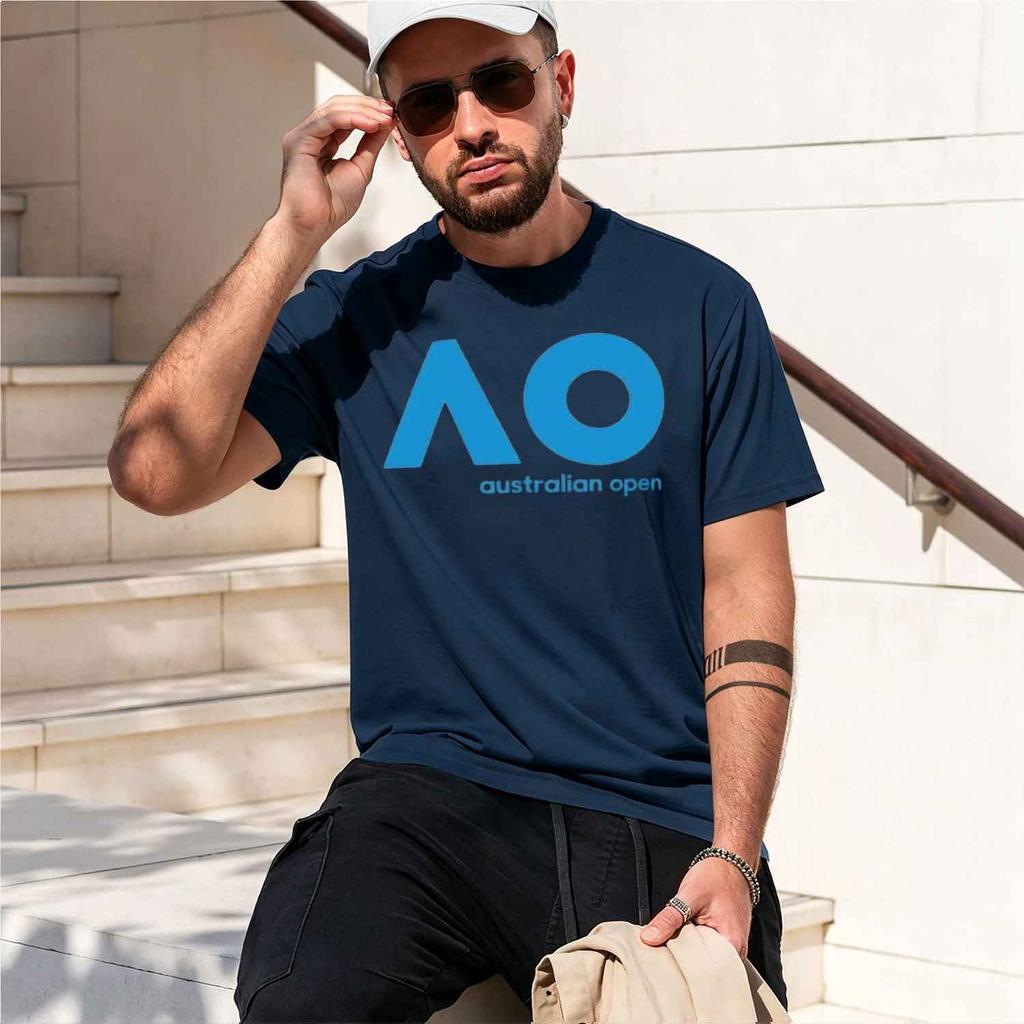 Australian Open Ao Tennis Championship Tshirt For Unisex And Unisex Summer Clothing Casual Short Sleeved Tshirt Streetwear 2026 Ne
