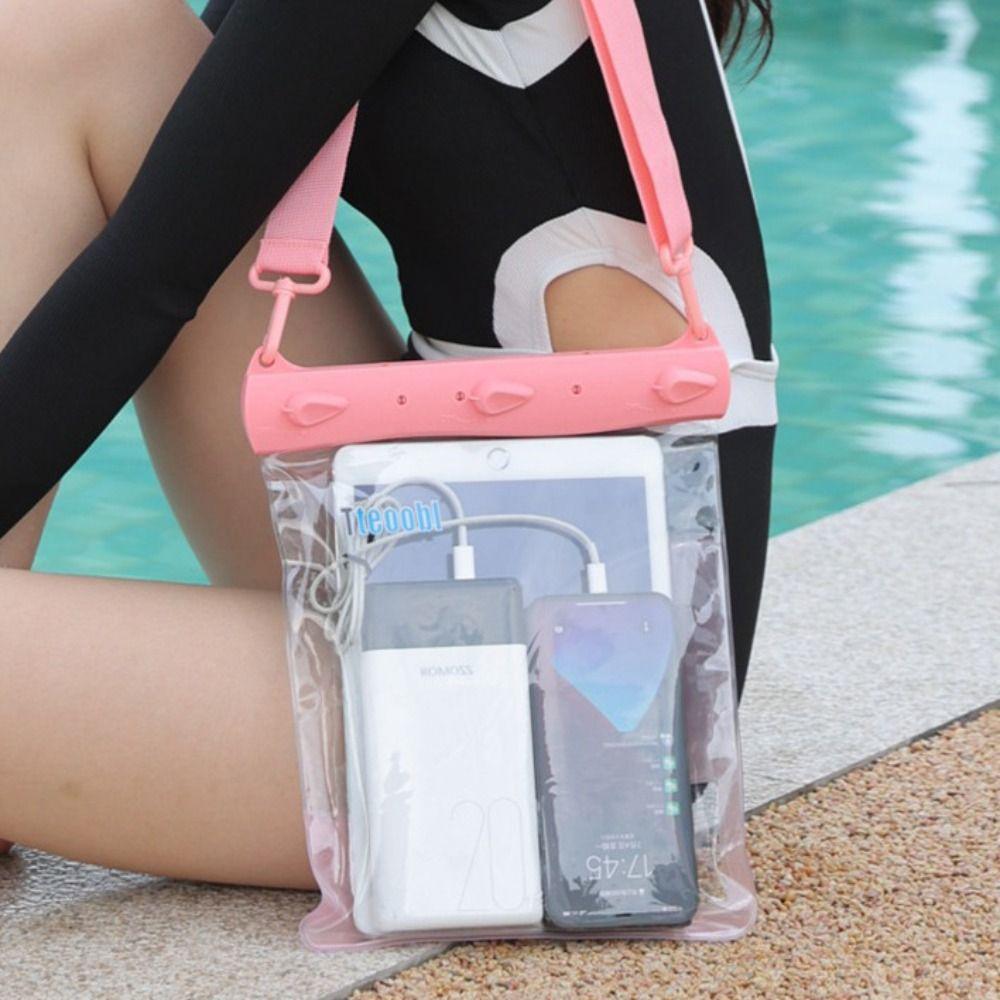IPX8 Waterproof Mobile Phone Waterproof Bag Floating Swimming Storage Bag Boating