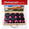 Hot Stones Massage Set-16 Pcs  Hot Stones with Heater Kit, Professional Massage Relieve Tension and Muscle Pain