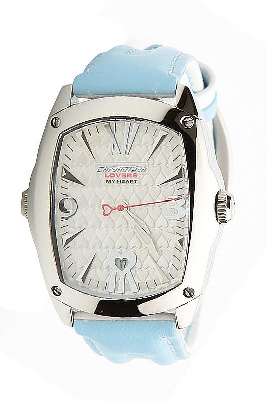 Zegarek CHRONOTECH CT7696L-15. Kwarcowy, Kolor biały. Kobieta.