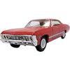 Kinsmart 1967 Chevrolet Impala Машинка-заводка Миниатюрная модель 1/43 (красный)