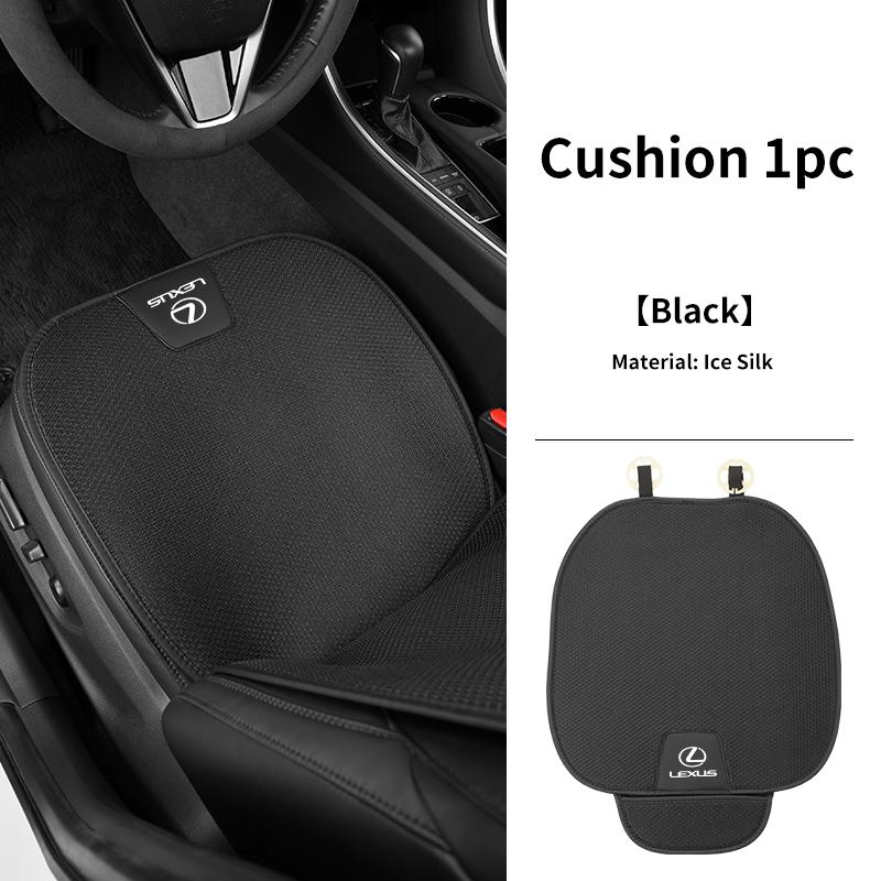 Car Seat Ice Silk Cushion Breathable Backrest Protector Cover Interior For Lexus CT ES GS NX IS250 CT200h IS300h ES300h RX400h N AEK1