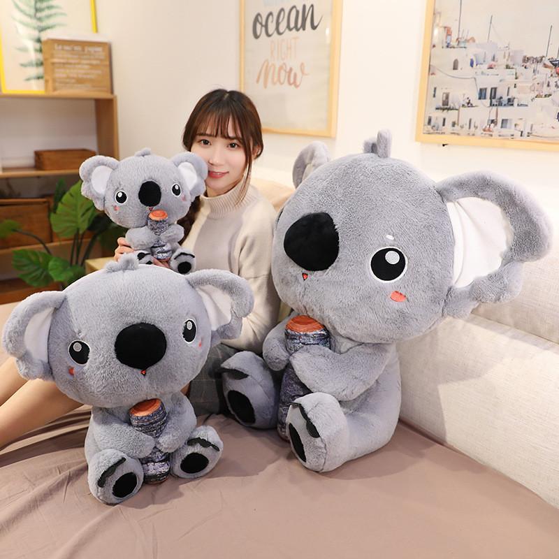 Cute Koala Plush Toy Cute Cartoon Girl Children Birthday Holiday Dolls Gift