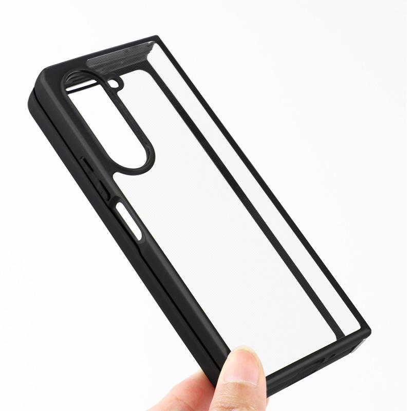 Применимо к Samsung Z FOLD7 Telong чехол для мобильного телефона складной прозрачный Galaxy Z FOLD6 противоударный защитный чехол