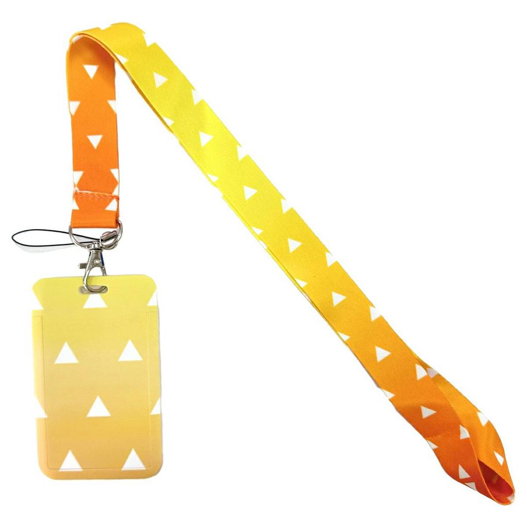 Аниме Шнурок Держатель для Бейджа Брелоки На шею Для Пропуска Держатель для Банковской Карты Ремешки Аксессуары Брелок для Мобильного Телефона