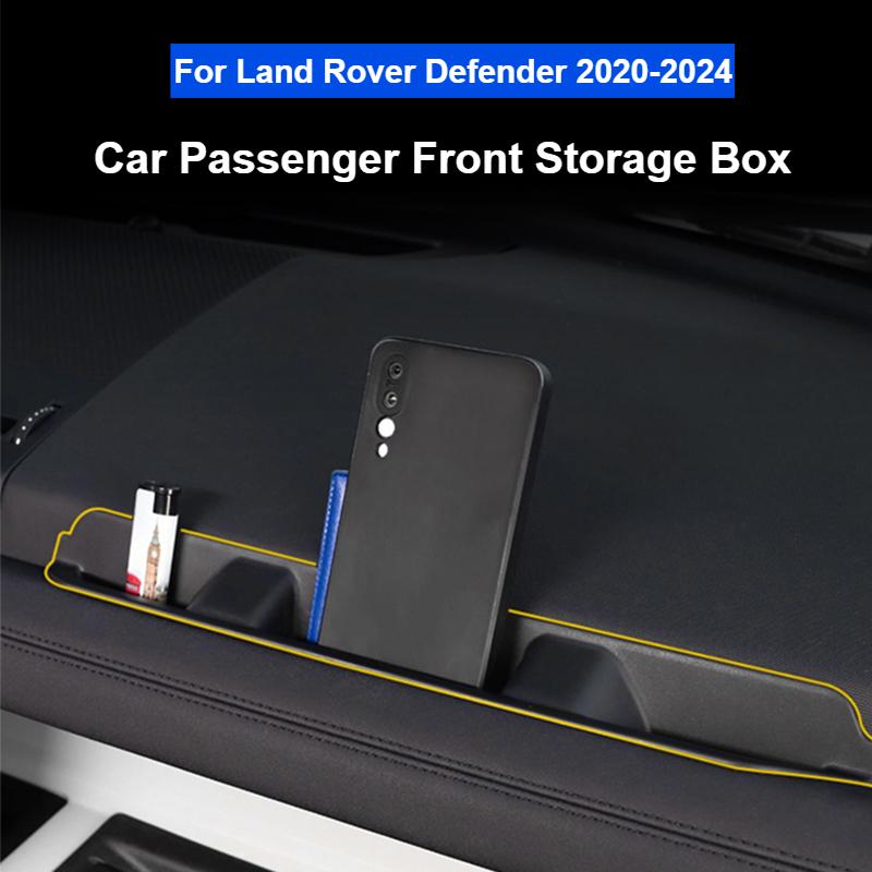 For Land Rover Defender 90 110 2020 2021 2022 2023 2024 Car Passenger Center Console Storage Box Car Passenger Front Storage Box