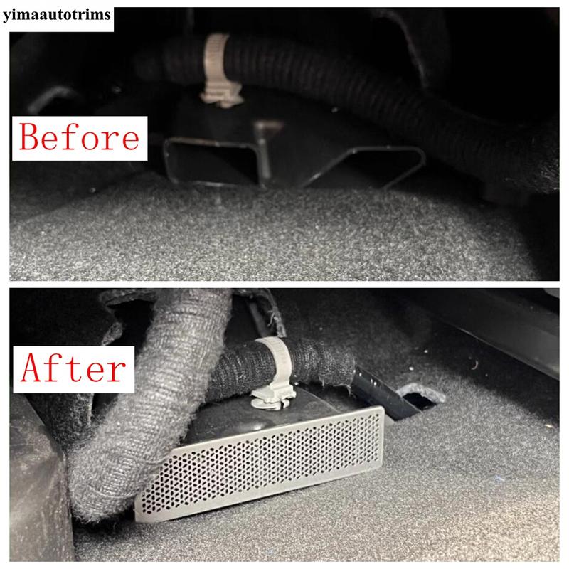 Car Seat Under Floor Air Vent Outlet Dust Filter Cover Protection Panel Interior Accessories Fit For Mazda CX-50 2024
