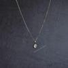 Natural Moonstone necklace Silver oxidized jewelry for women Rainbow moonstone necklace Healing gemstone office wear pendant