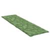 Sun Lounger Cushion with Leaf Pattern Oxford Fabric