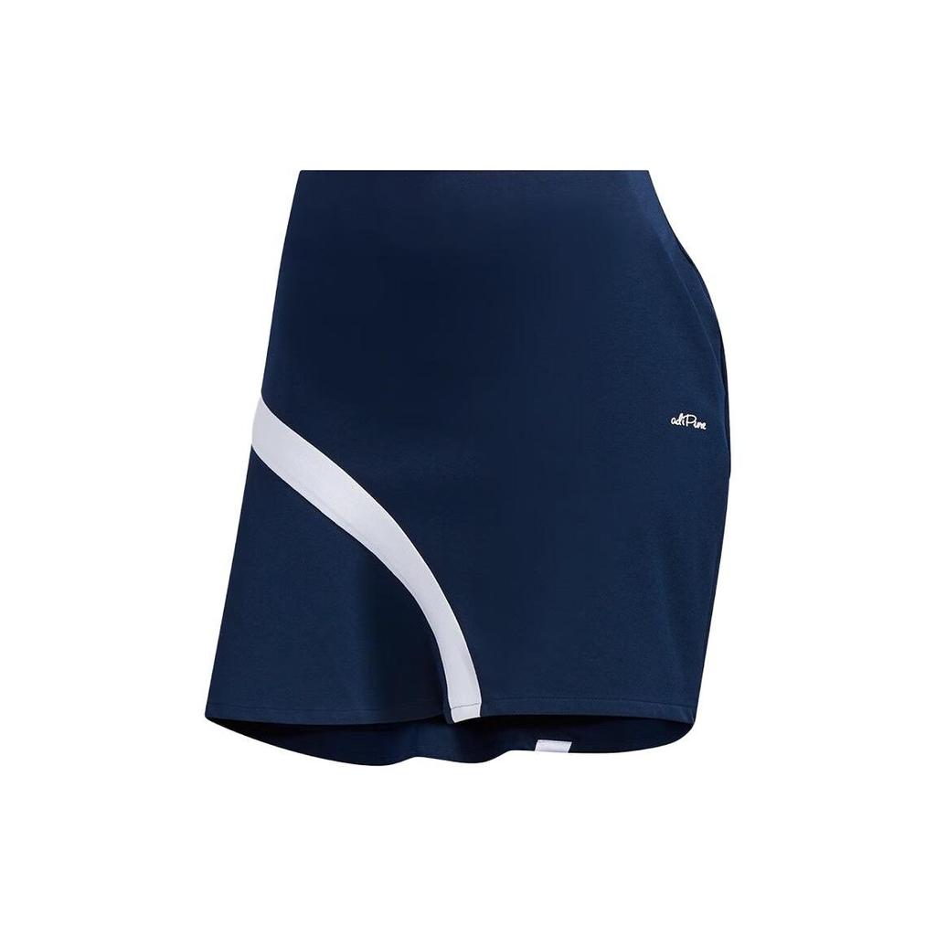 Adidas Adipure Skort Fashion Trend Breathable Comfortable Sports Running Casual Skirt Women Skirts Blue FJ1770