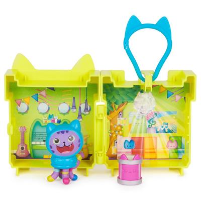 TAKARA TOMY Домик Габби Соединяемый Мини-Домик 2 Комната Кота-Диджея Кэтнипа