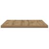 Wall Shelves 4 pcs Artisan Oak Finish 60 x 30 x 1.5 cm Engineered Wood