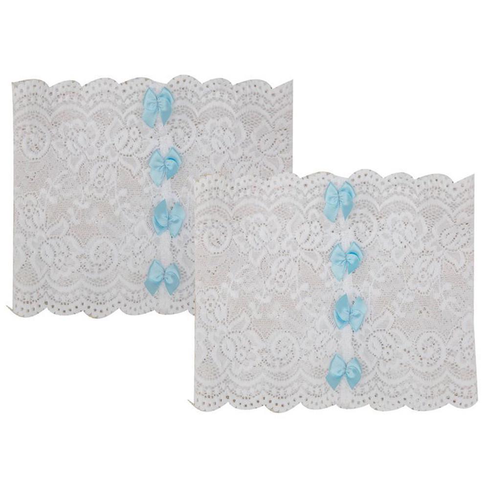 Женские кружевные эластичные повязки на бедра с бантом, предотвращающие натирание бедра, носки