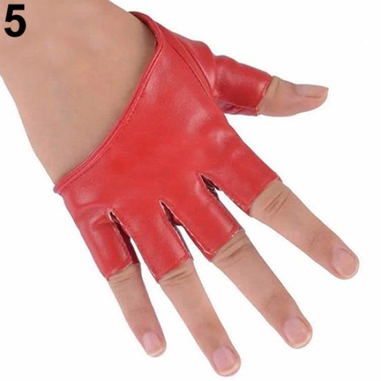 Fashion Girls Half Women Driving Dance Finger Fingerless Gloves Gifts