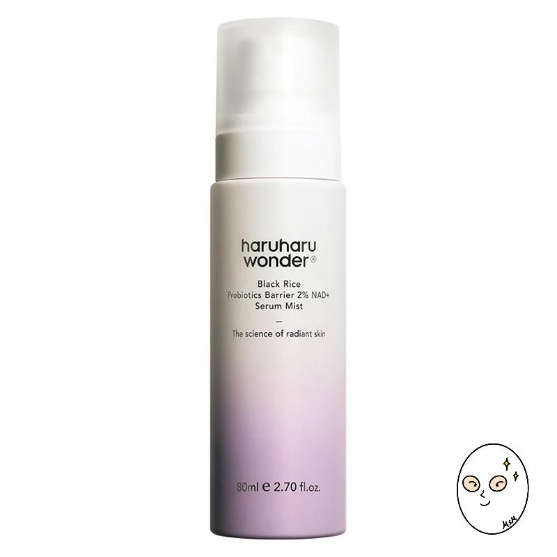 Haruharu Wonder Black Rice Probiotics Barrier 2% NAD+ Serum Mist 80ml