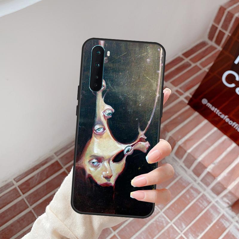 Чехол-маска с глазами для OnePlus 15 13 12 11 13T 13R 12R 10R 10T 8T OnePlus Nord 5 CE 3 4 Lite N20 N30