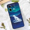 Cute Polar Bear Case For Redmi Note 12 9 10 11 13 Pro Plus 9S 10S 11S 12S Cover For Redmi 12 10C 12C 13C