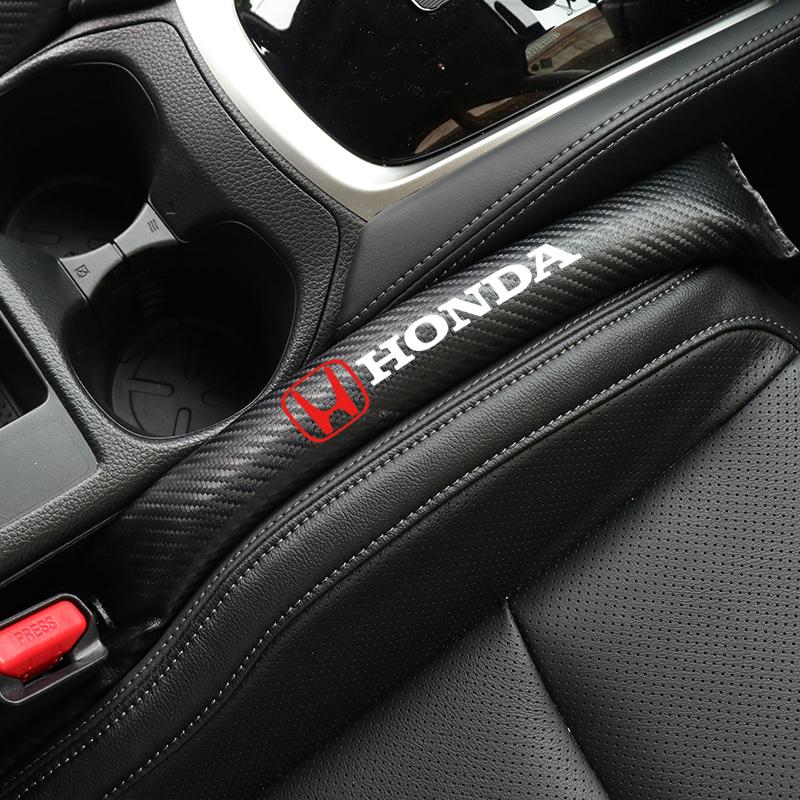 CKNJU1 Car Seat Gap Strips Leak Proof Filling Cotton Auto Accessories For Honda Civic Accord Fit Jazz Pilot CRV Odyssey Passport City
