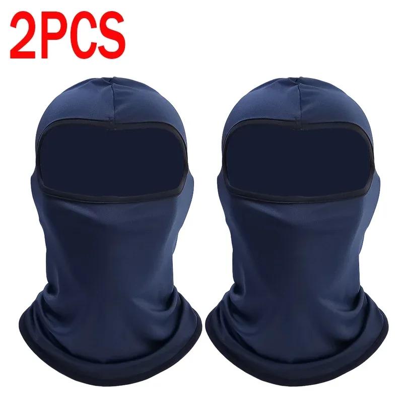 Cycling Balaclava Unisex Breathable Ice Silk Motorcycle Riding Sports Face Mask Neck Protect Summer Sunscreen Headwear