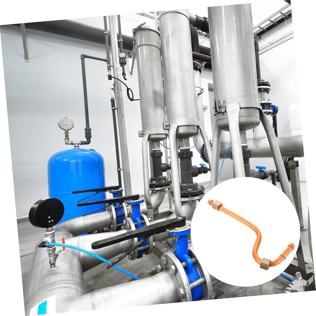 Air Compressor Parts Replacement Aluminum Exhaust Tubing Sturdy Versatile Air Compressor Tube