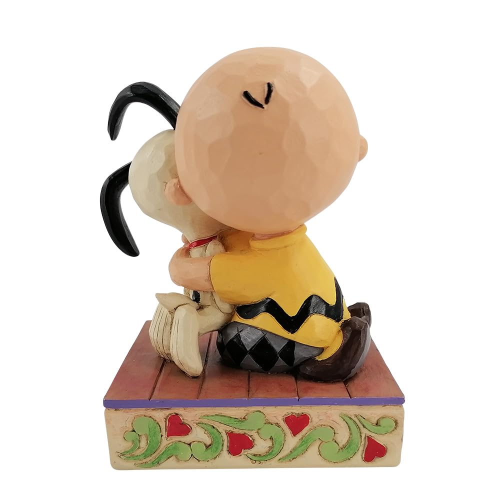 Enesco Jim Shore Snoopy Charlie Brown Hug 6007936 &