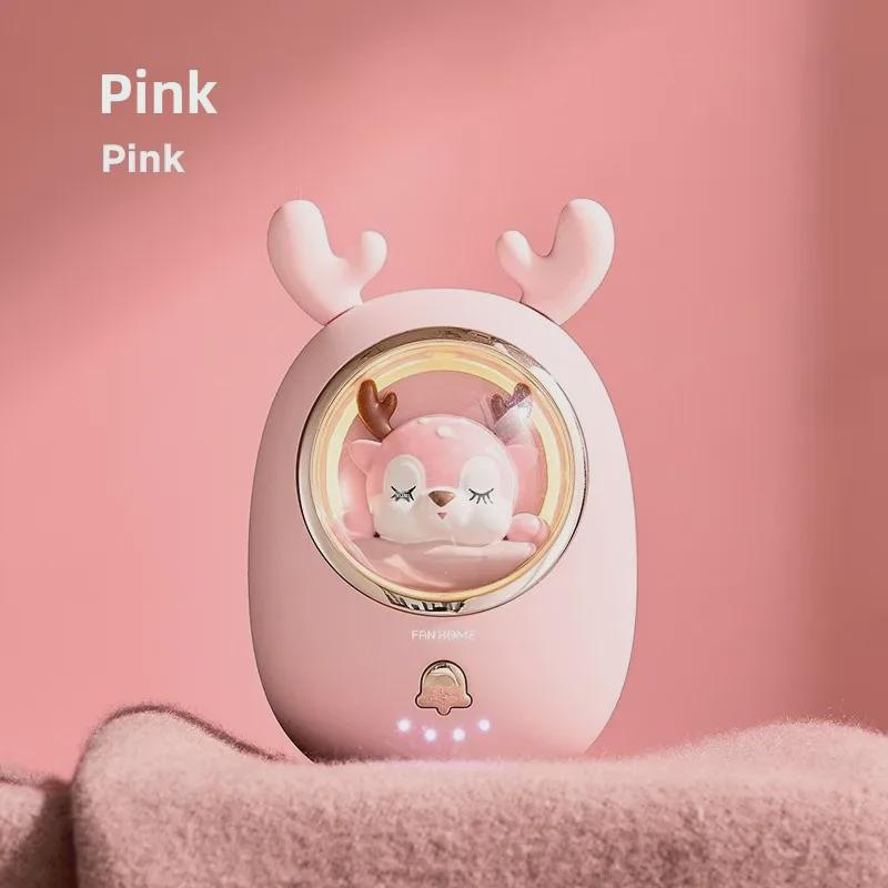 Cartoon Mini Hand Warmer & Power Bank: USB, Portable, Explosion-Proof