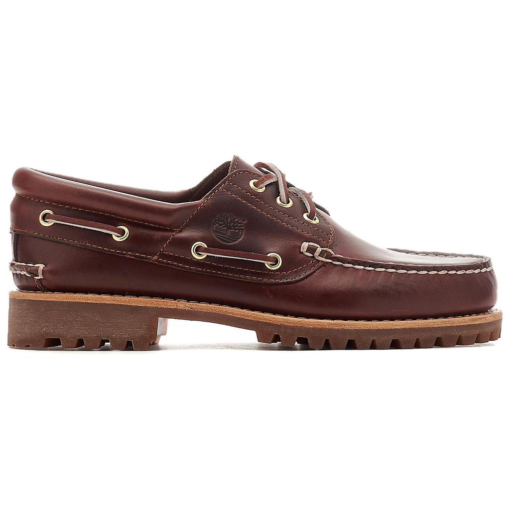 Timberland Authentics Series 3 Eye Classic Lug Удобные классические повседневные мужские туфли коричневого цвета TB0500096481